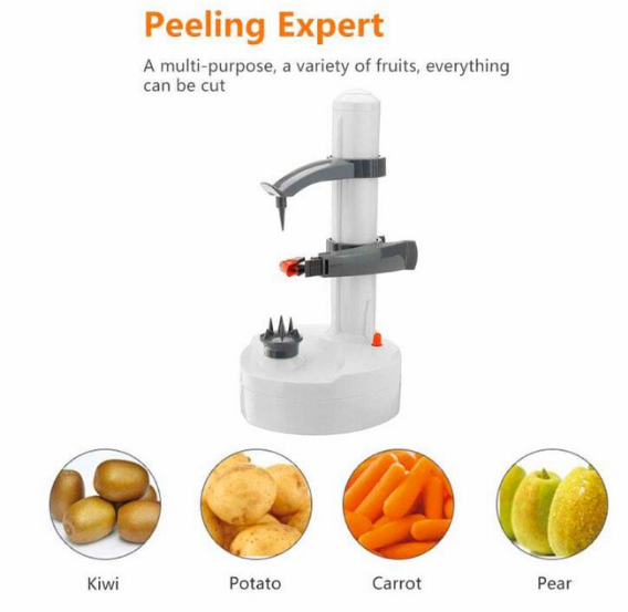 Stainless Steel Electric Rotato Express Peeler Apple Peeler Potato Fruit  Peeler Automatically Knife - AliExpress